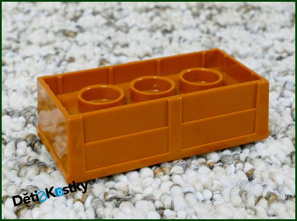 Lego® Duplo® Korýtko Hranaté Světle Hnědé