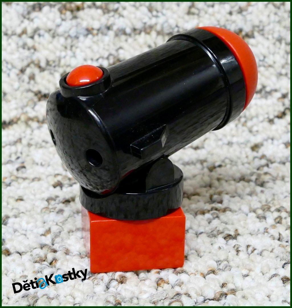Lego® Duplo® Dělo Malé Vystřelovací Černé s Červeným Nábojem
