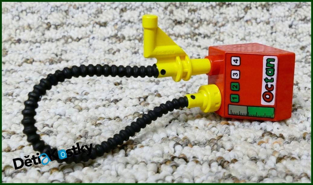 Lego® Duplo® Kostka Octan Červená s Hadicí / Benzinka