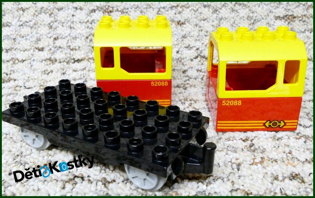 Lego® Duplo® Vagon pro Cestující Červeno-Žlutý