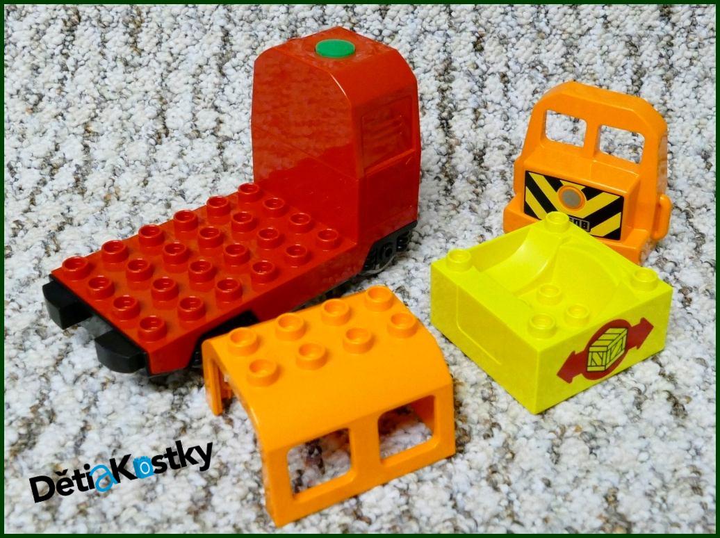 Lego® Duplo® El. Mašinka ze setu 10508 Oranžová