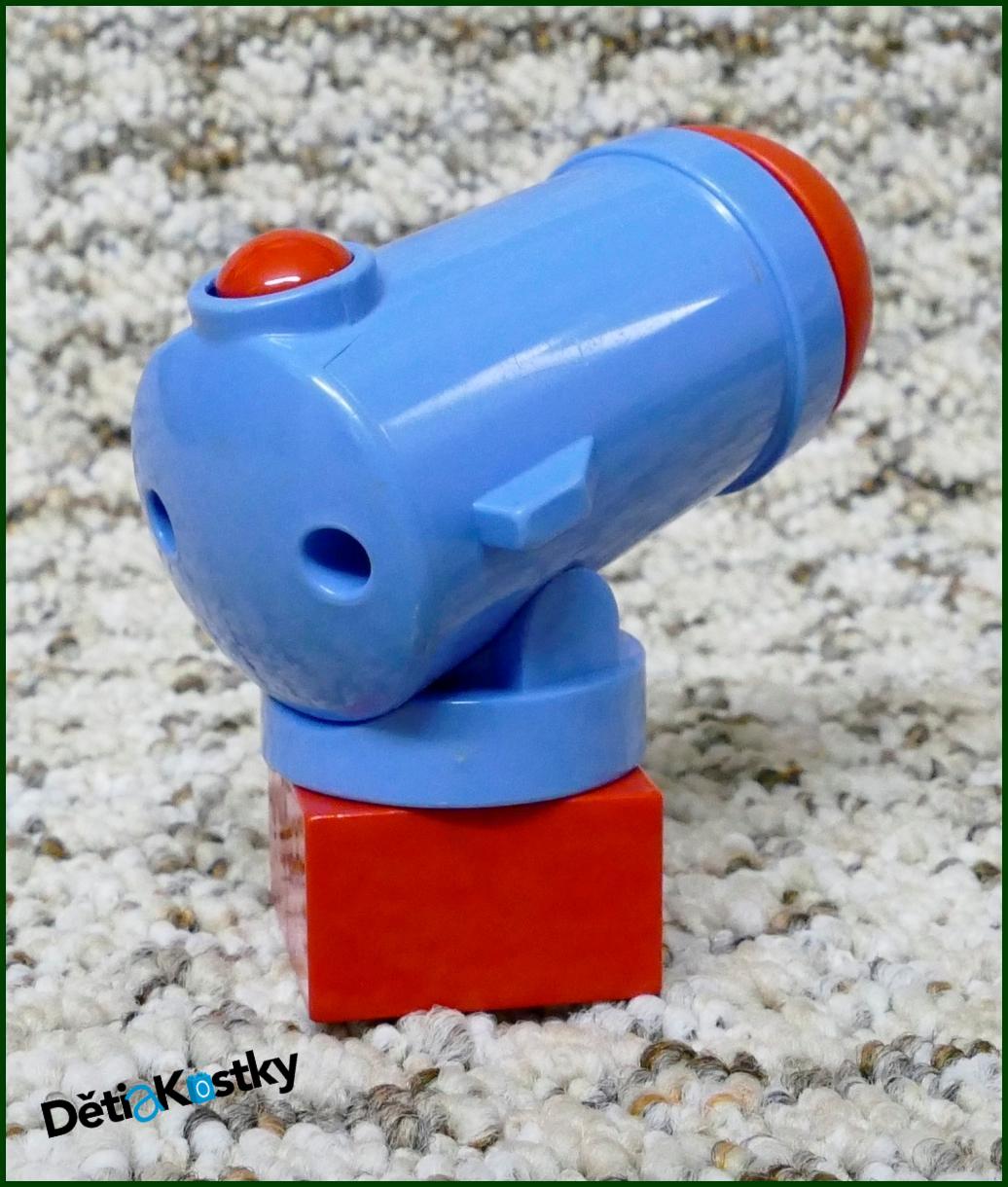 Lego® Duplo® Dělo Malé Vystřelovací Modré s Červeným Nábojem