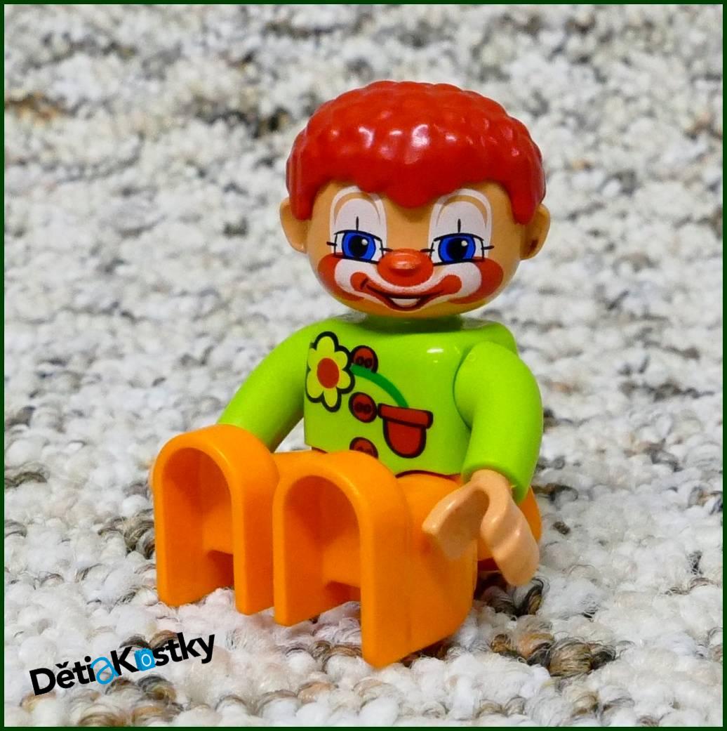 Lego® Duplo® Figurka Šašek - Červené Vlasy