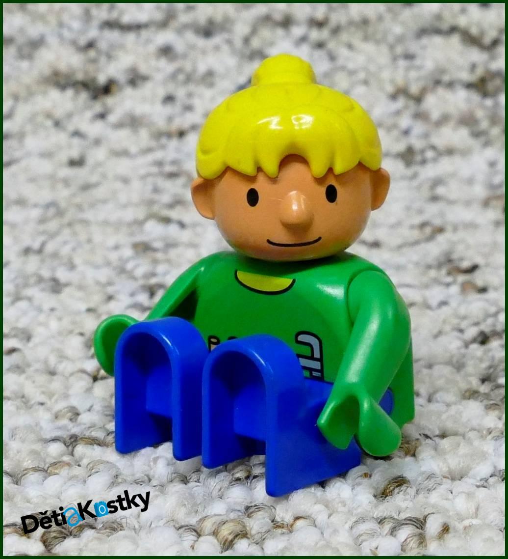 Lego® Duplo® Figurka Tina z Bořka Modro/Zelená
