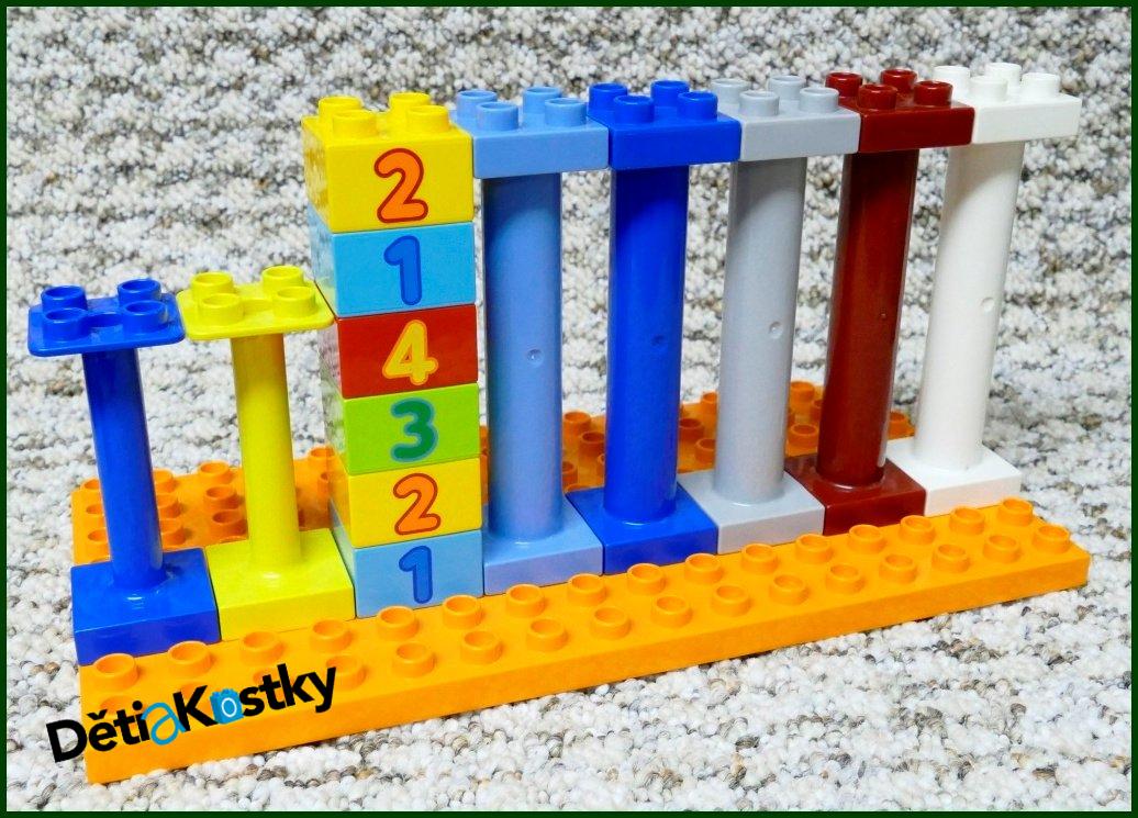 Lego® Duplo® Sloup Menší Světle Oranžový