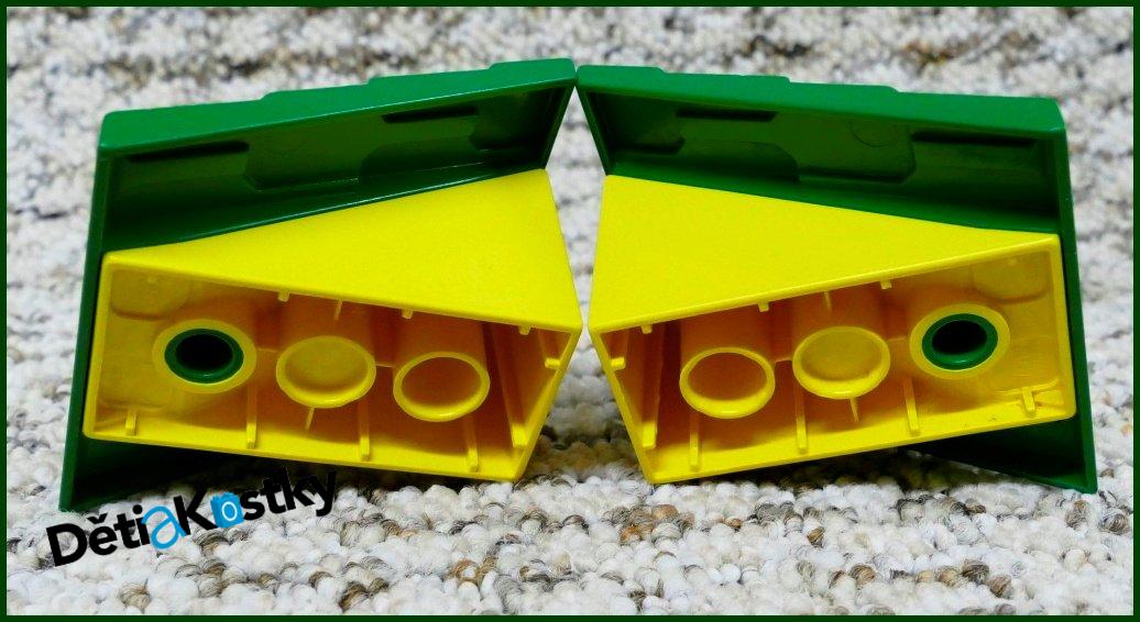 Lego® Duplo® Střechy Zelené 2ks