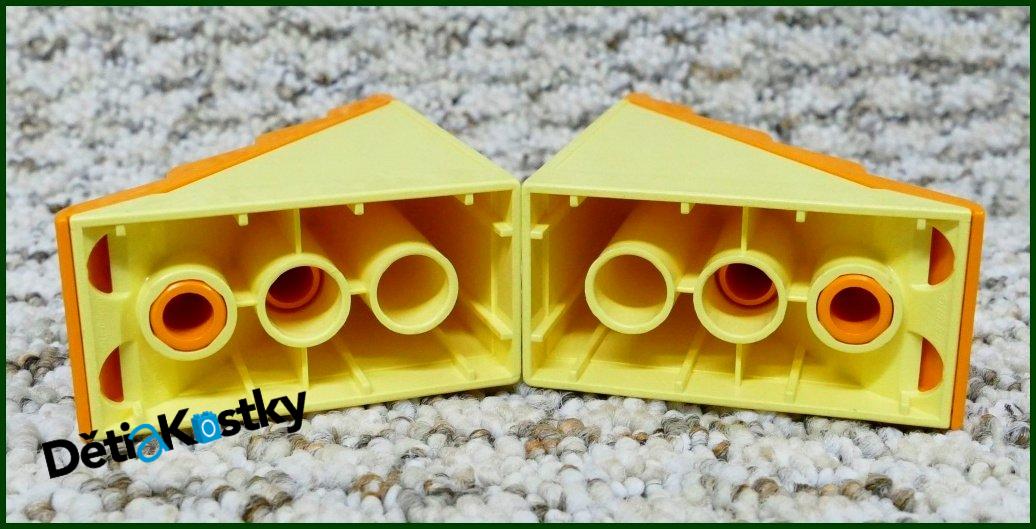 Lego® Duplo® Střechy Vysoké Oranžové 2ks