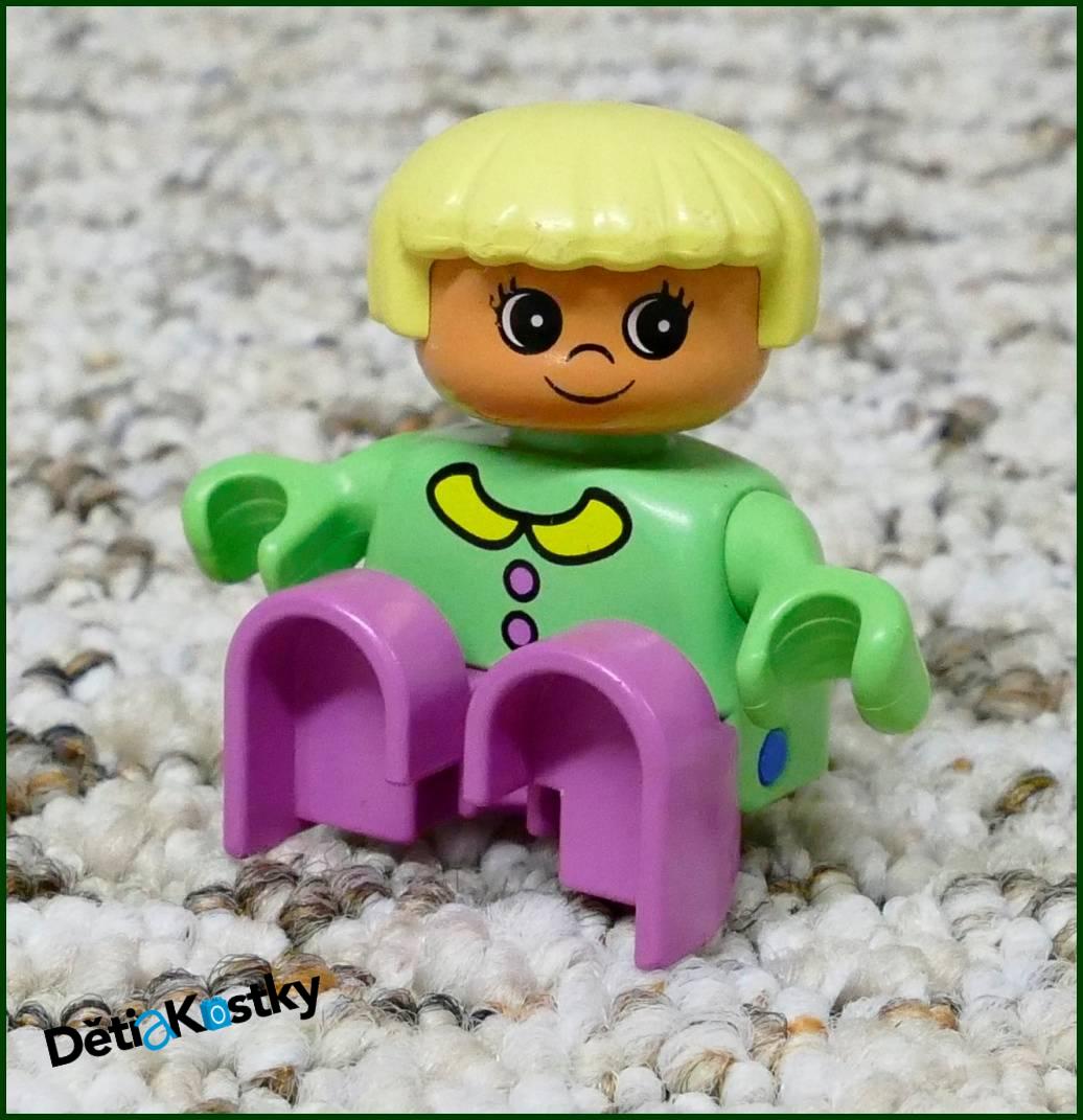 Lego® Duplo® Figurka Dítě Růžovo/Zelené