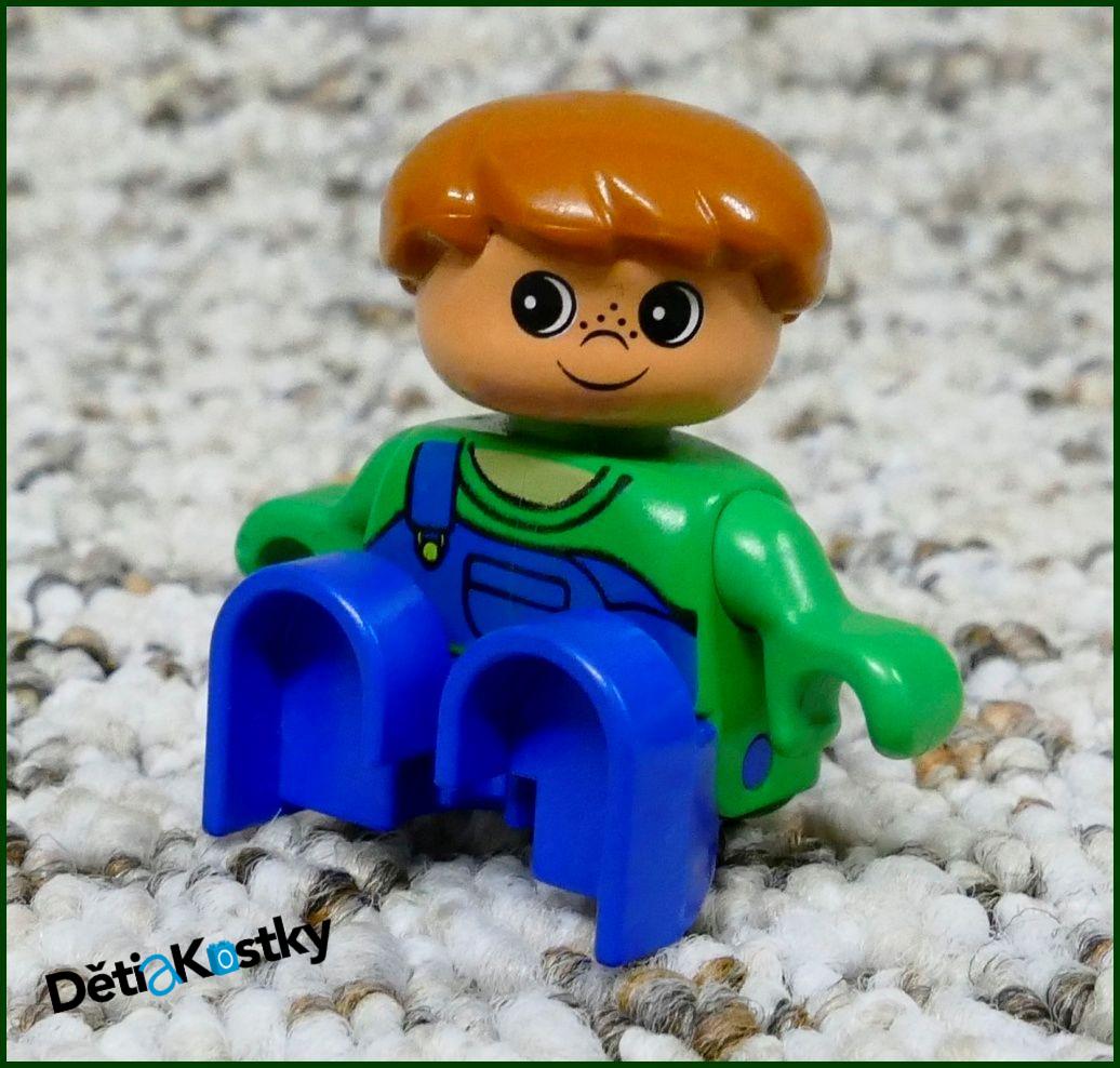 Lego® Duplo® Figurka Dítě v Zeleno/Modrém