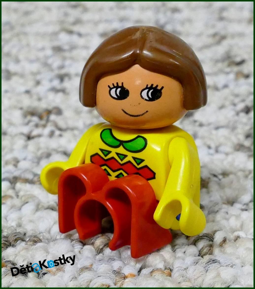 Lego® Duplo® Figurka Dítě Červeno/Žluté