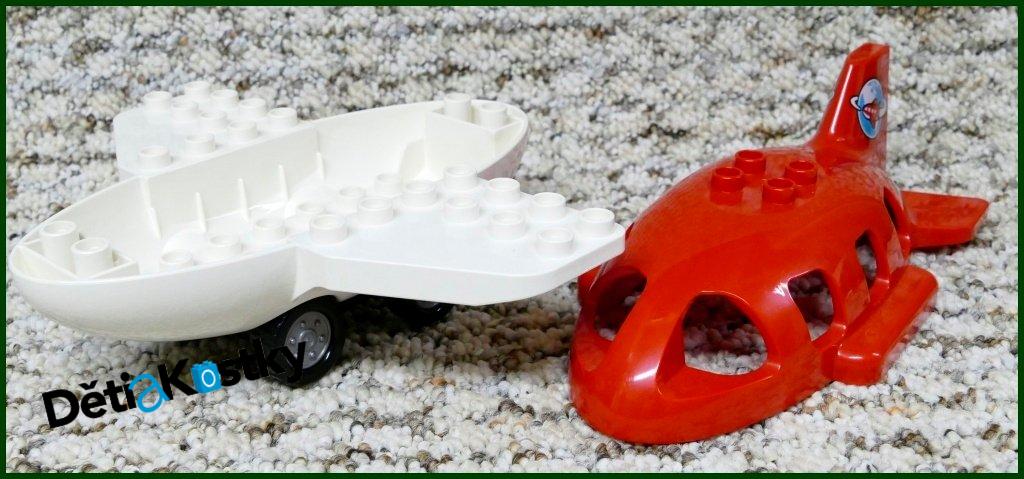 Lego® Duplo® Letadýlko Malé Dopravní Červené
