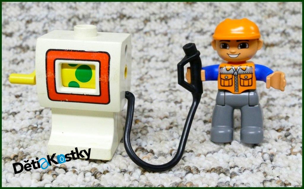 Lego® Duplo® Benzínová Pumpa Bílá