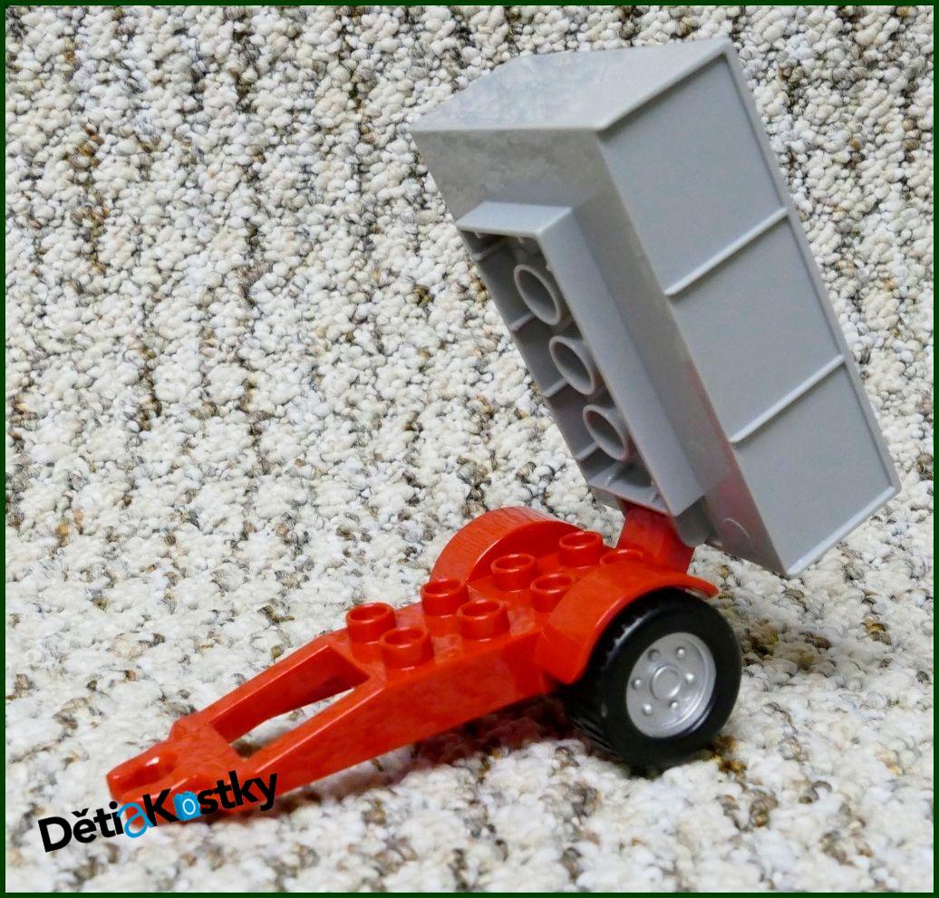 Lego® Duplo® Vlečka za Traktor Šedá