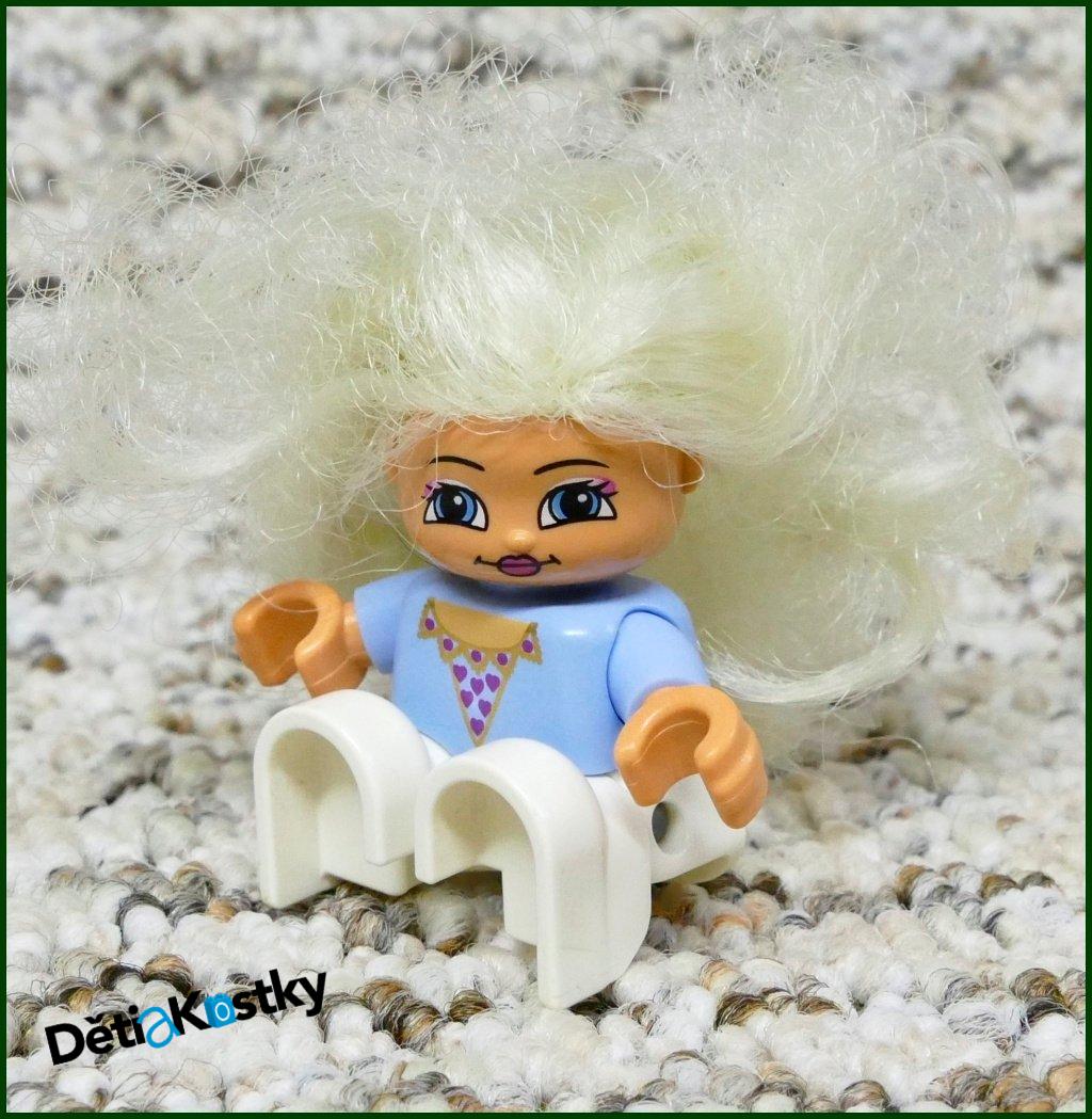 Lego® Duplo® Figurka Princezna s Vlasy Modrá