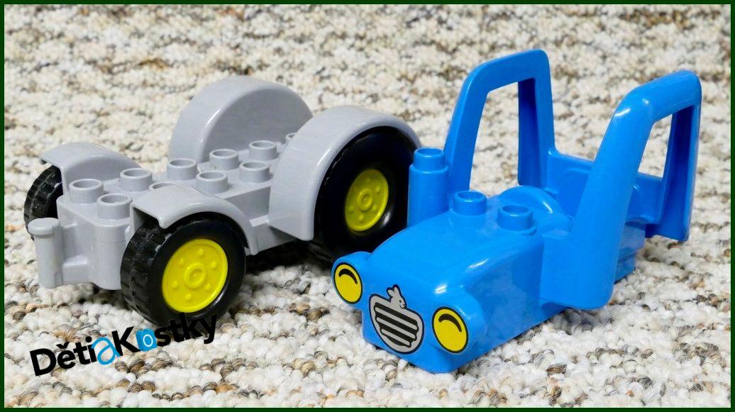 Lego® Duplo® Traktor Novější Modrý