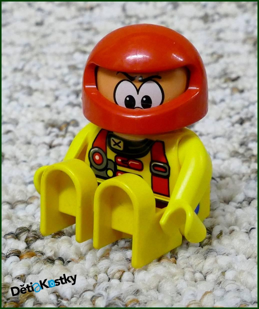Lego® Duplo® Figurka Závodník - Červená Helma