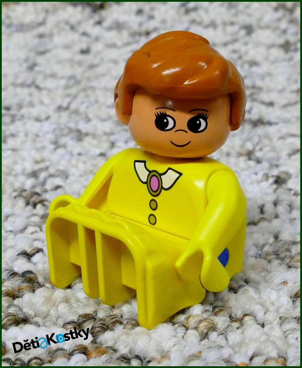 Lego® Duplo® Figurka Maminka ve Žlutém - "Šaty"