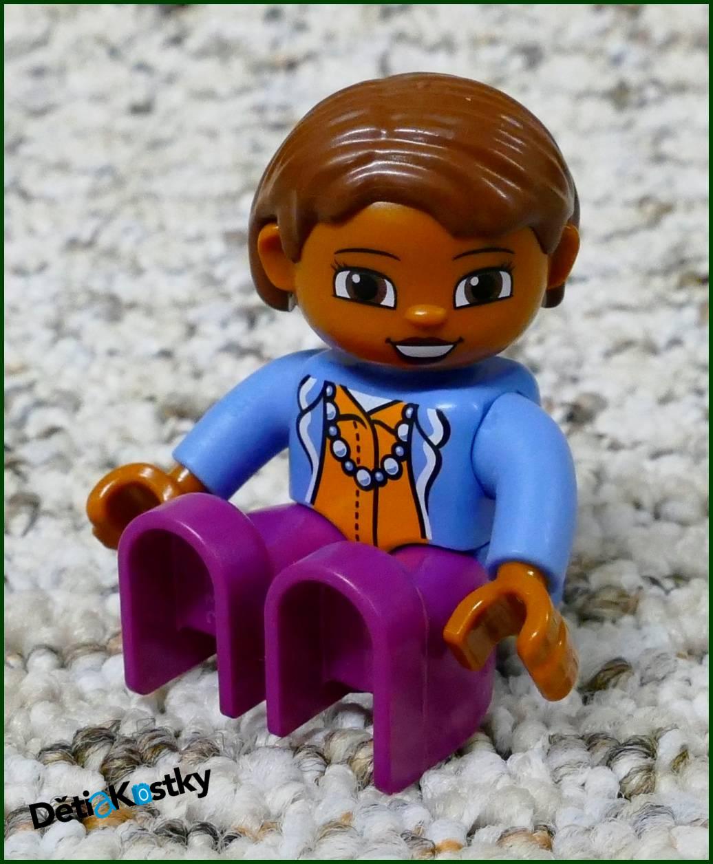 Lego® Duplo® Figurka Maminka Černoška s Korálky