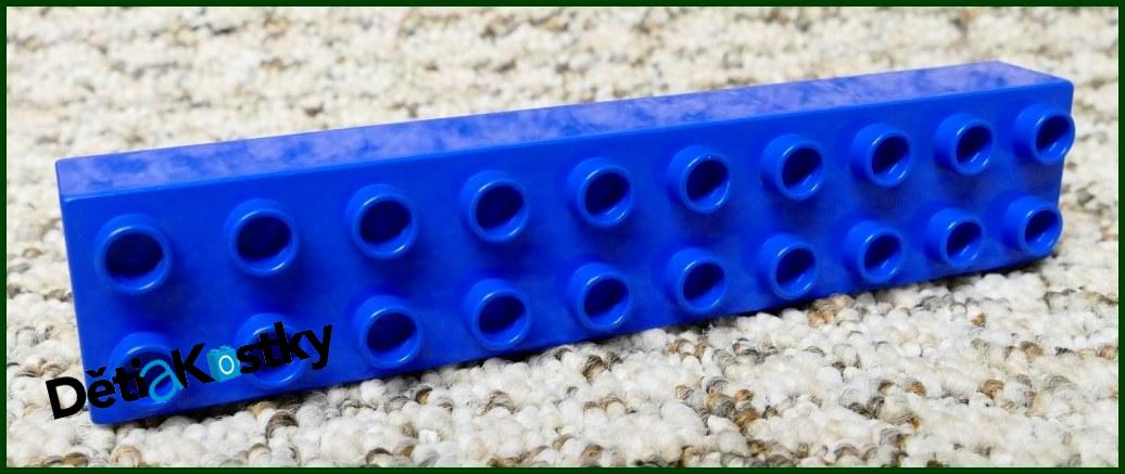 Lego® Duplo® Kostka 2x10 Modrá