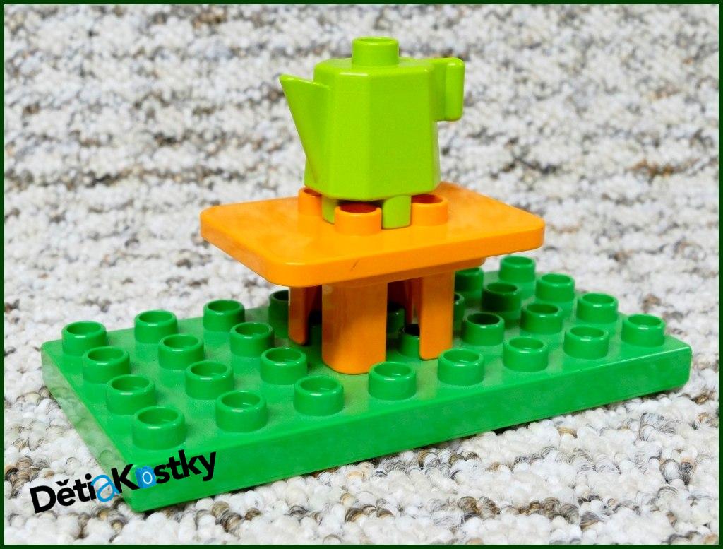 Lego® Duplo® Stůl Tmavě Oranžový
