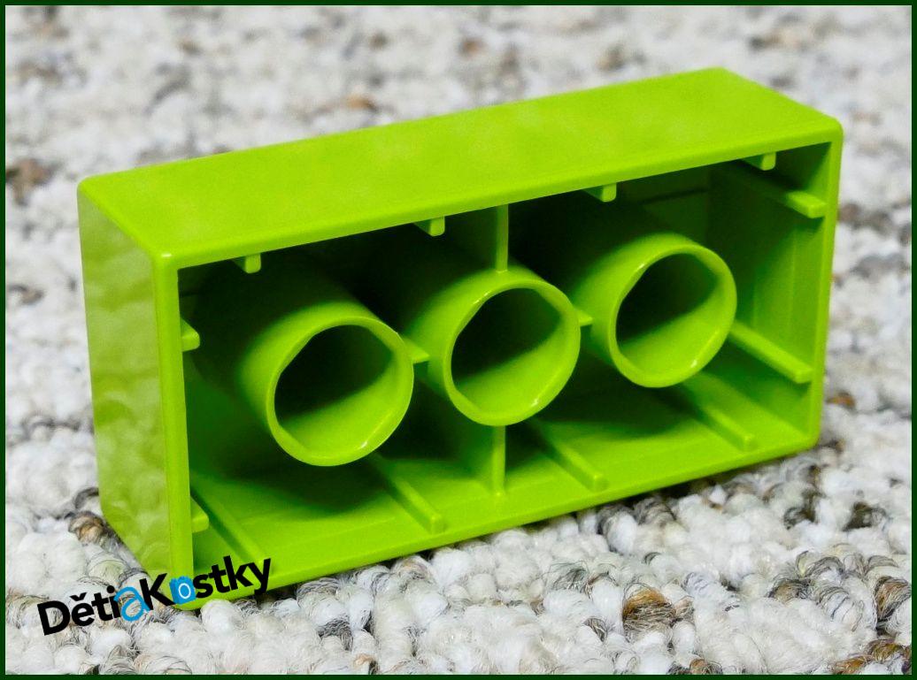 Lego® Duplo® Kostka 2x4 Limetka