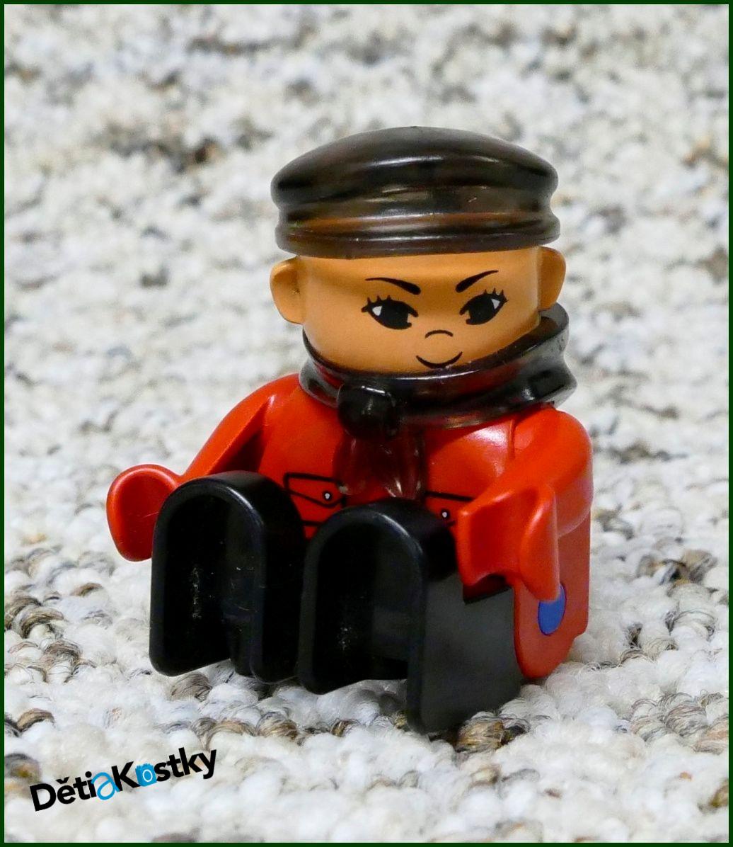 Lego® Duplo® Postavička Průvodčí (Intelli) Červený
