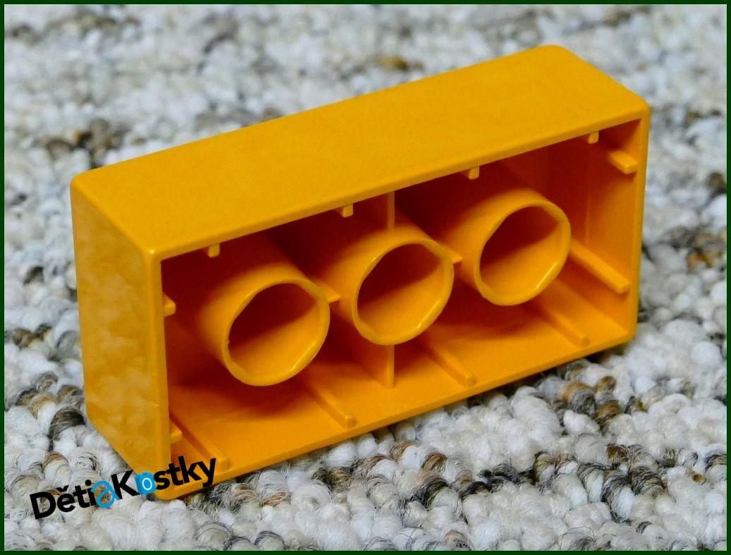 Lego® Duplo® Kostka 2x4 Středně Oranžová