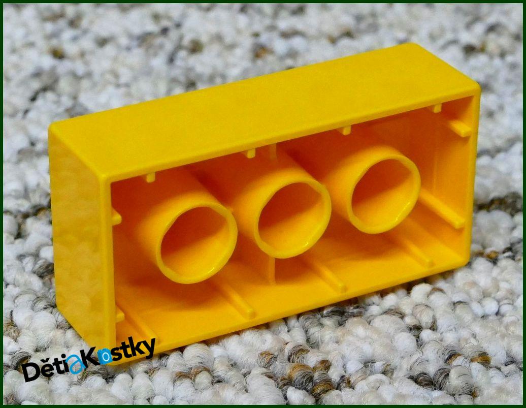 Lego® Duplo® Kostka 2x4 Světle Oranžová