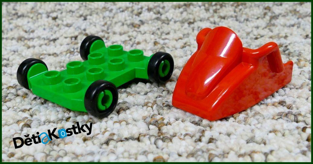 Lego® Duplo® Motokára - Zelený Podvozek