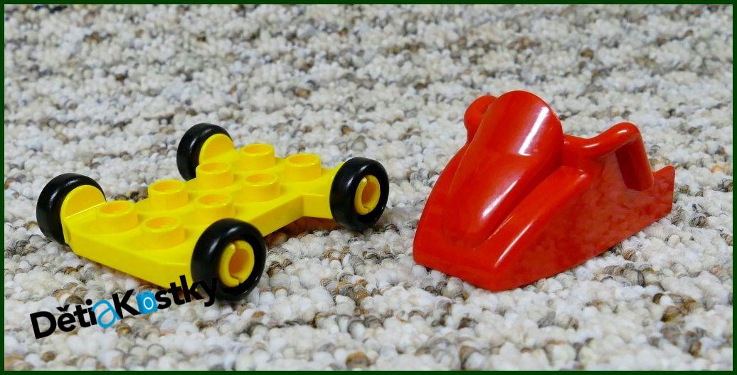 Lego® Duplo® Motokára - Žlutý Podvozek