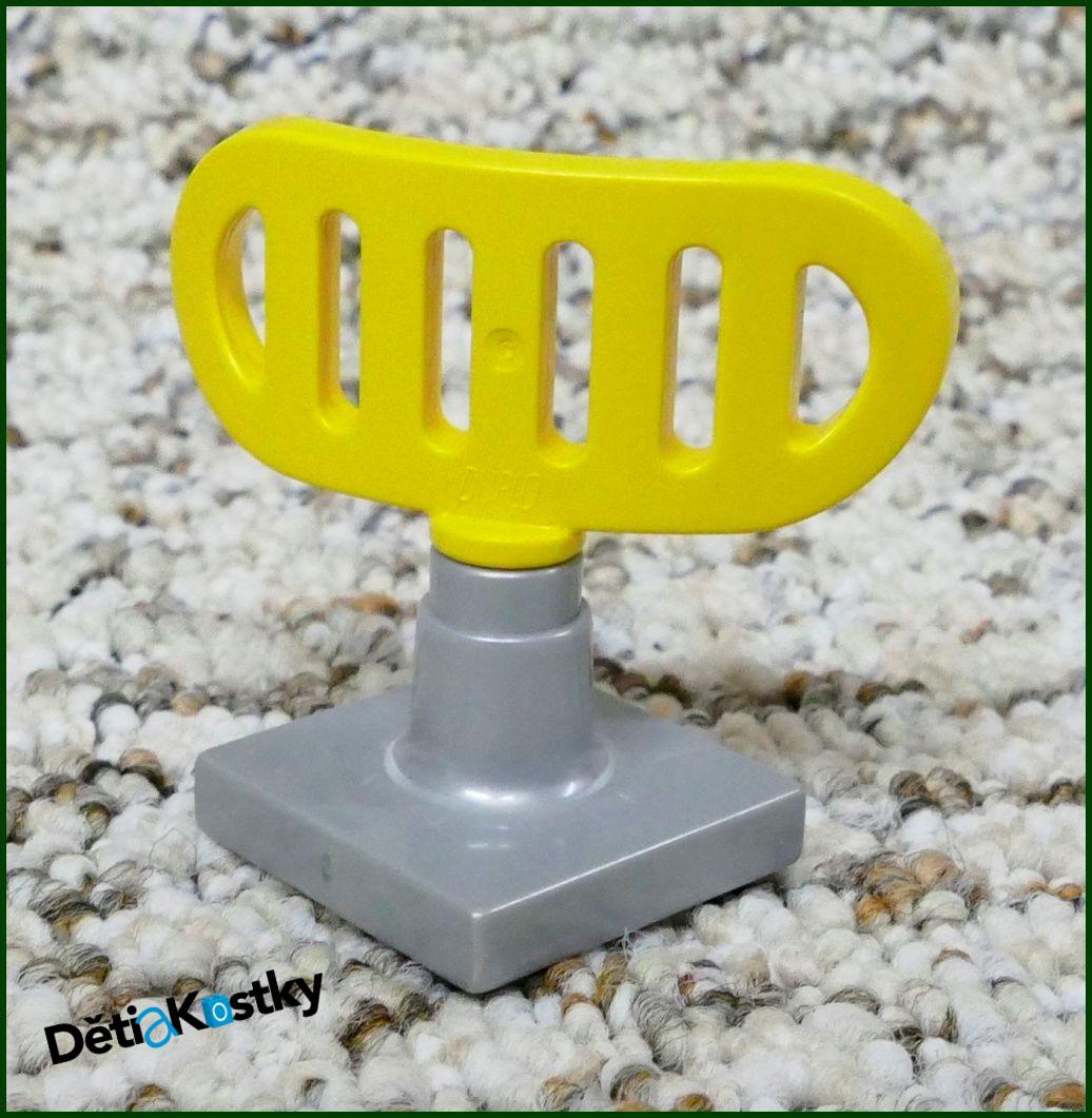 Lego® Duplo® Radar Žlutý - Stříbrný Podstavec