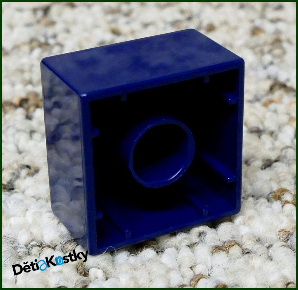 Lego® Duplo® Kostka 2x2 Tmavě Modrá