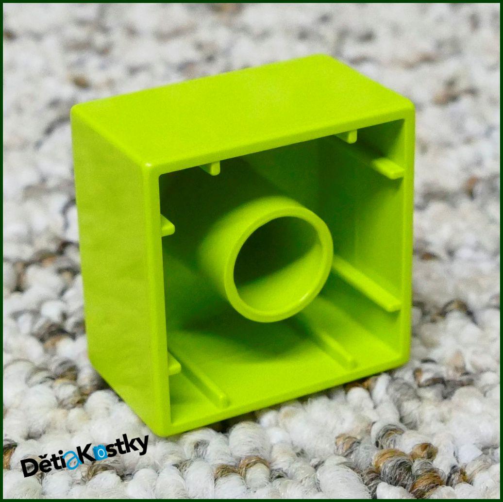 Lego® Duplo® Kostka 2x2 Světlá Limetka