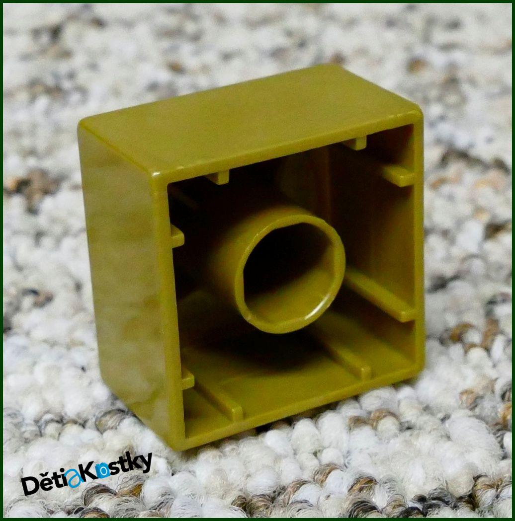 Lego® Duplo® Kostka 2x2 Tmavě Zlatá
