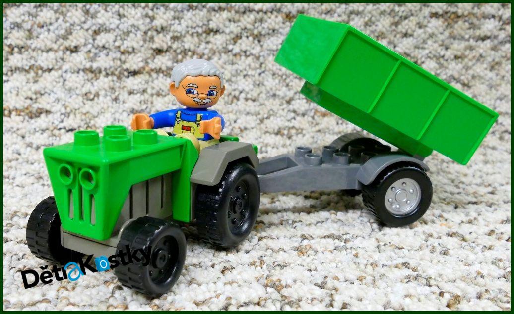 Lego® Duplo® Traktor Malý - Světle Zelený