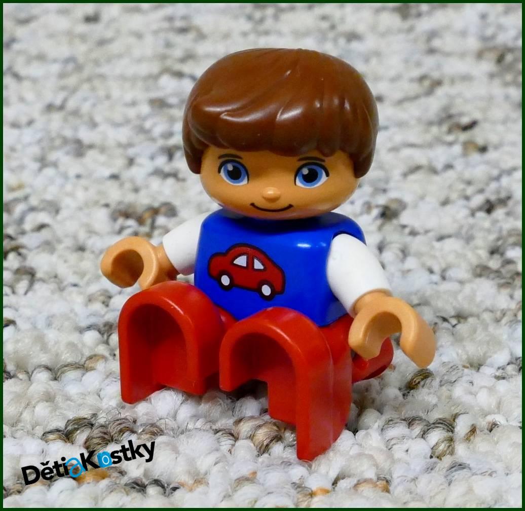 Lego® Duplo® Figurka Dítě s Autíčkem