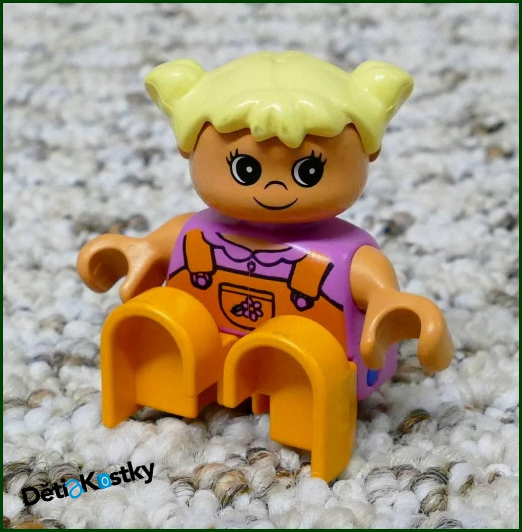 Lego® Duplo® Figurka Dítě v Oranžovém
