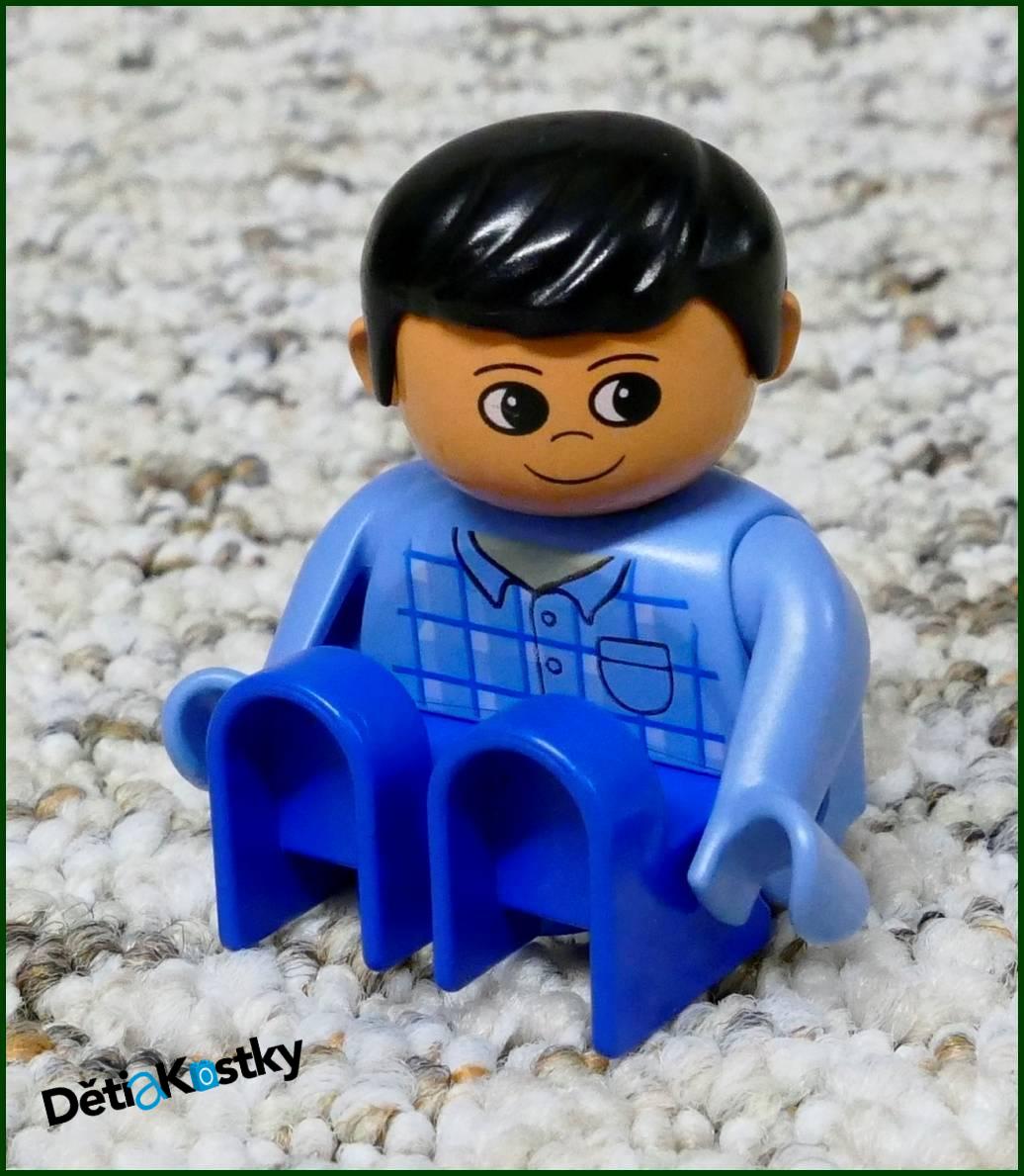 Lego® Duplo® Figurka - Modrá Košile - Starší Typ