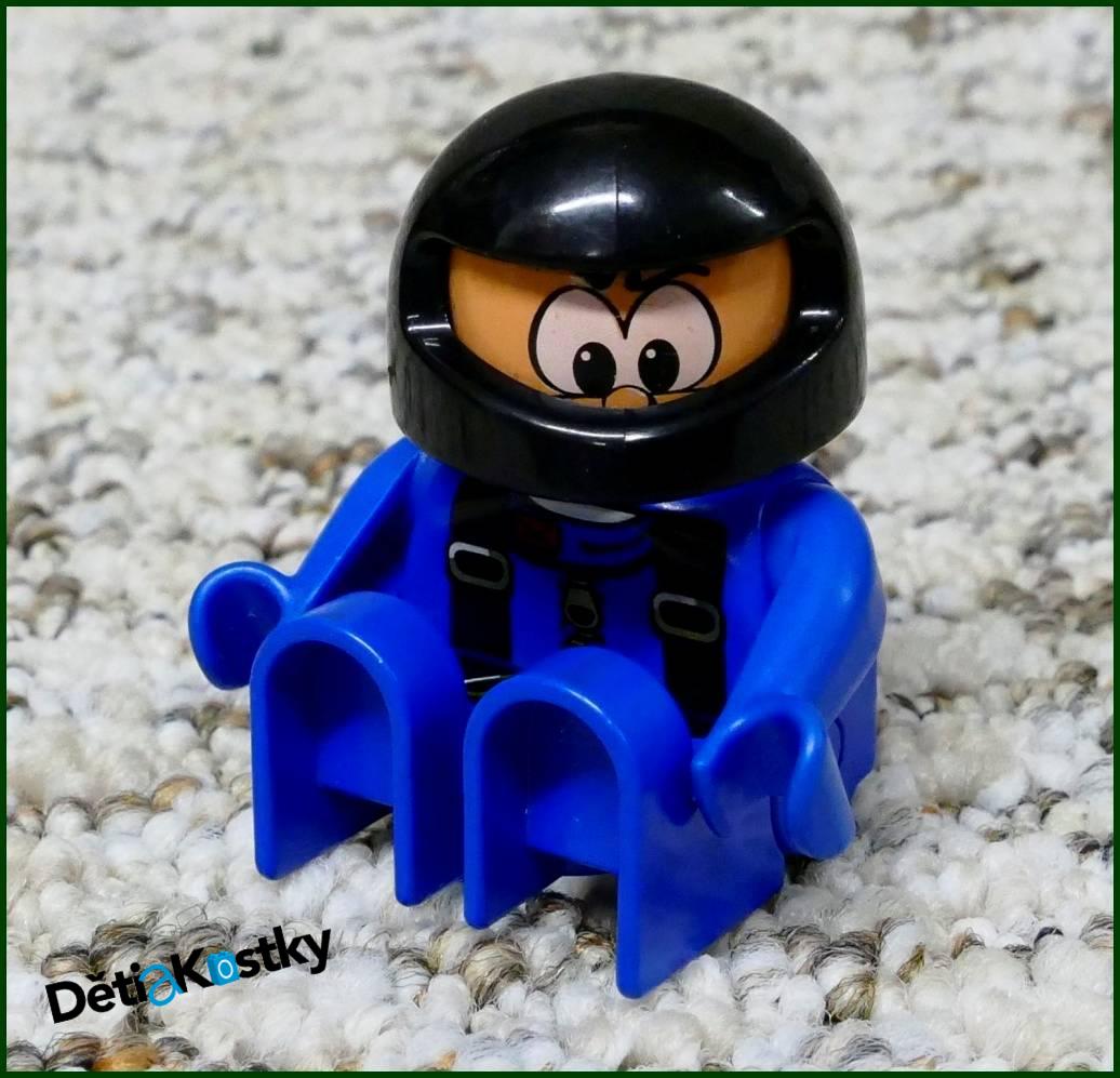 Lego® Duplo® Figurka Pilot v Černé Helmě