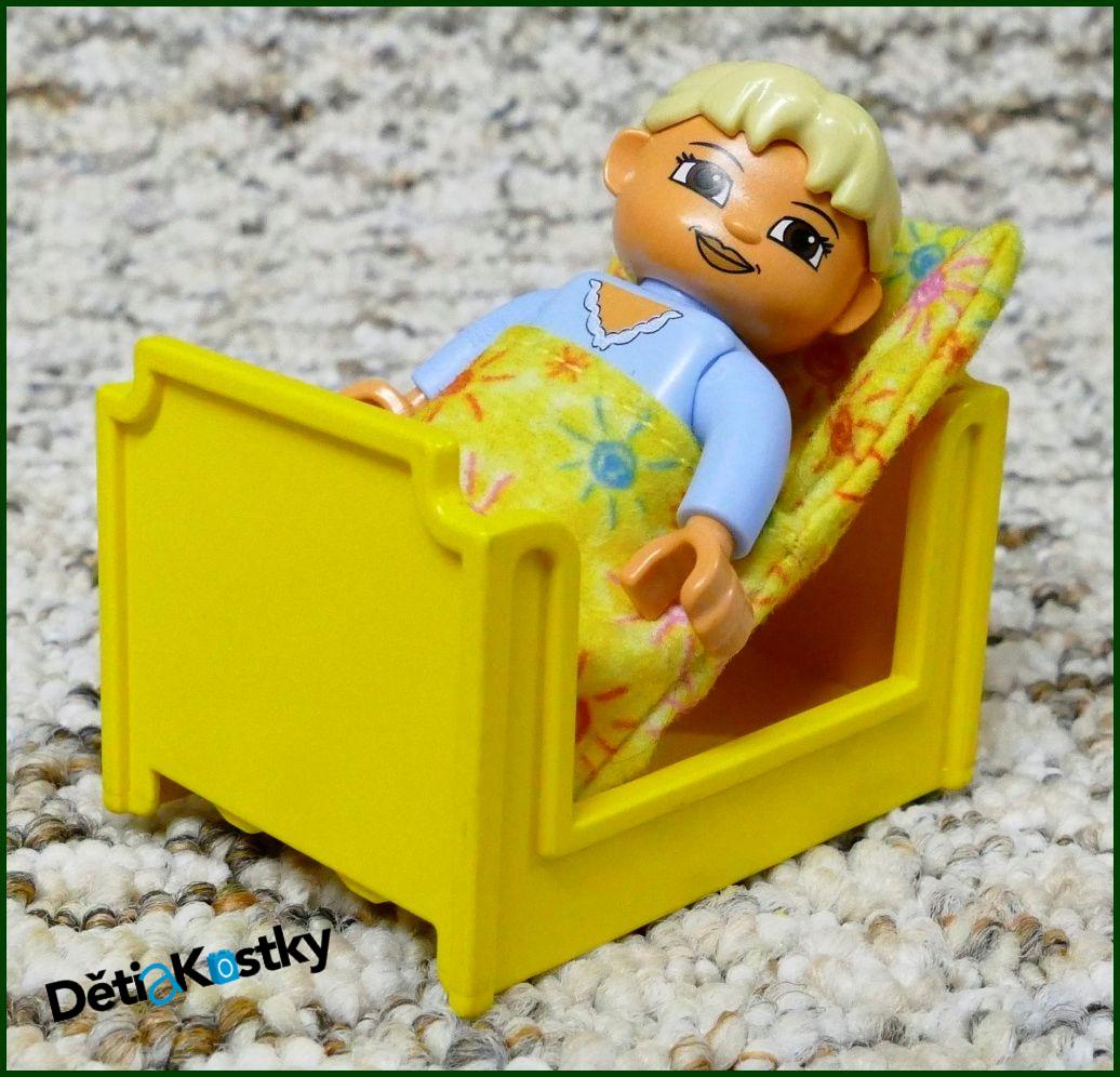Lego® Duplo® Postýlka Žlutá Vysoká