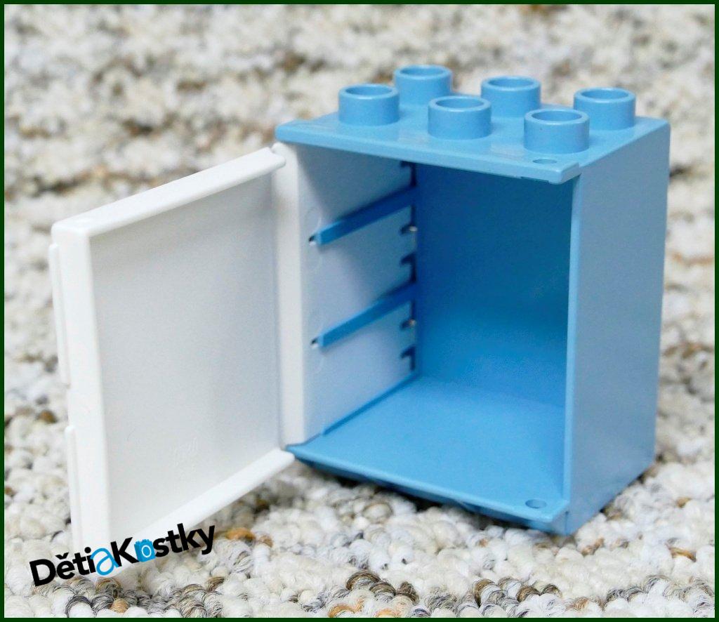 Lego® Duplo® Lednička Světle Modrá
