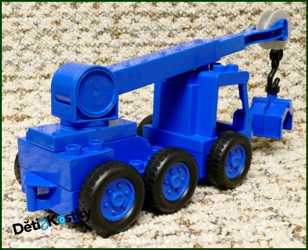 Lego® Duplo® Bořek Stavitel - Lůďa s Hákem (+Modrá/Šedá Kostka)