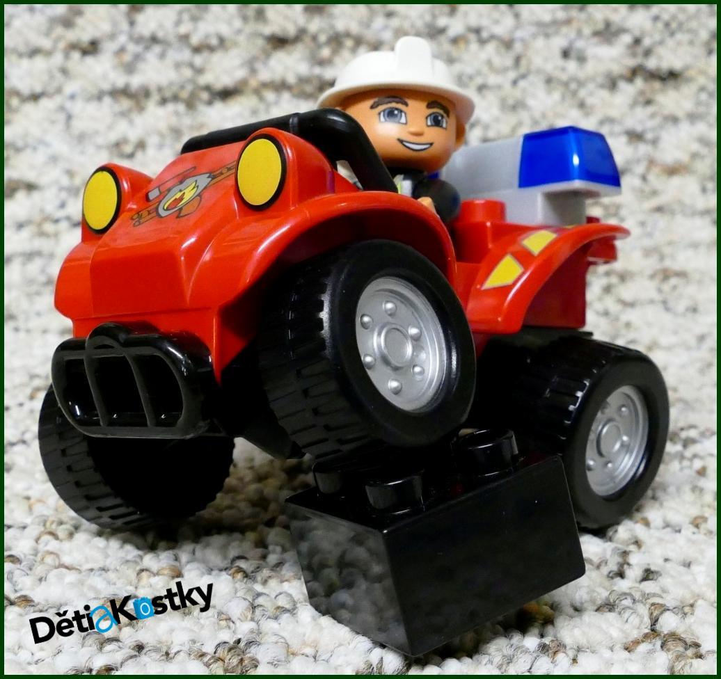 Lego® Duplo® Terénní Čtyřkolka - Hasič Obyčejný