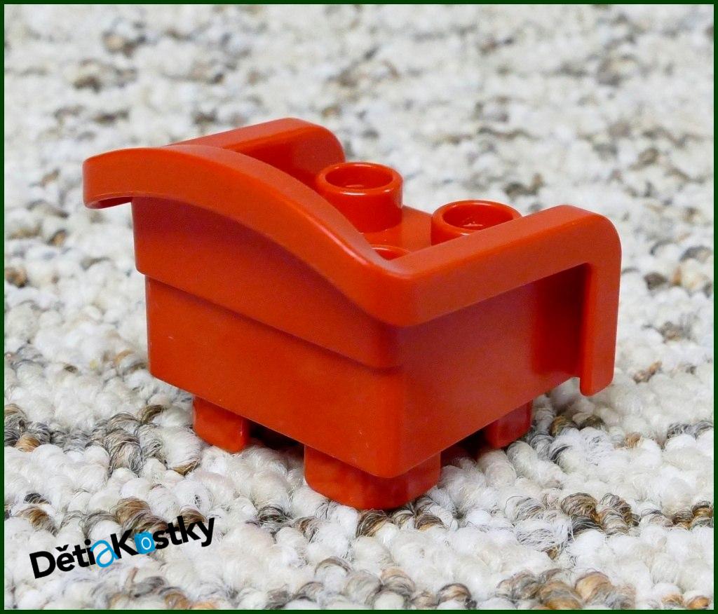 Lego® Duplo® Křeslo červené