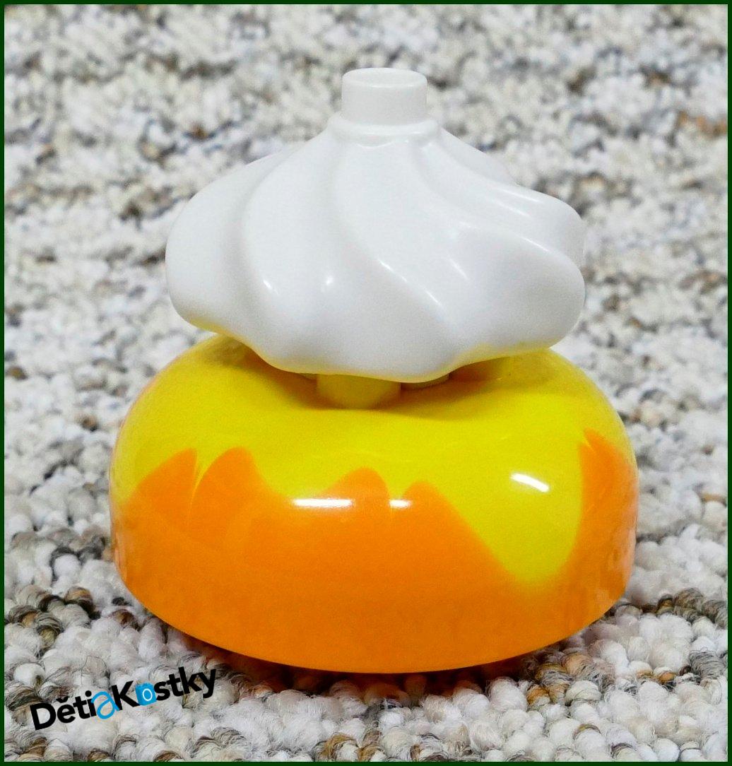 Lego® Duplo® Kostka - Kopeček Zmrzliny Malý Bílý