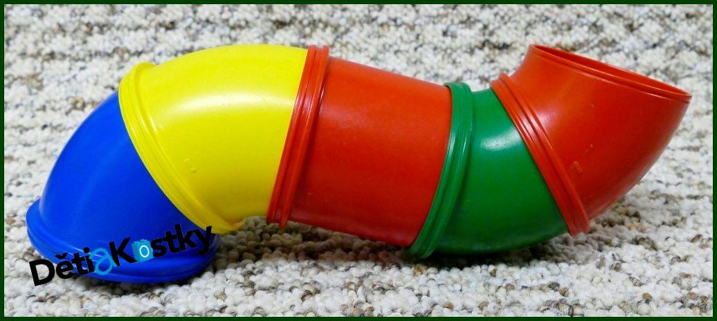 Lego® Duplo® Potrubí Rovné Červené