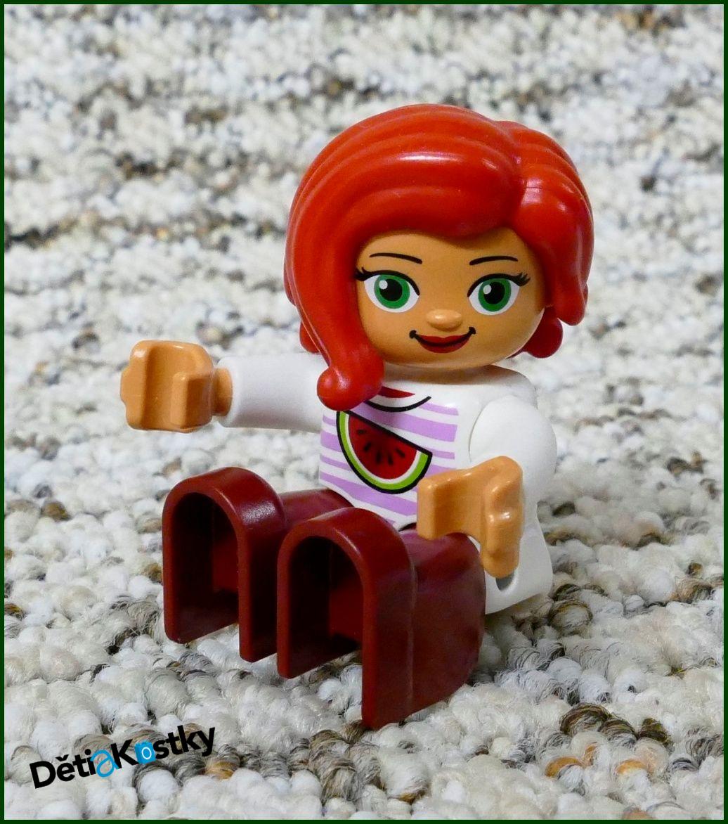 Lego® Duplo® Figurka Paní s Červenými Vlasy