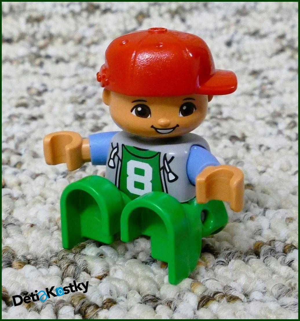 Lego® Duplo® Figurka Dítě s Kšiltem s Osmičkou