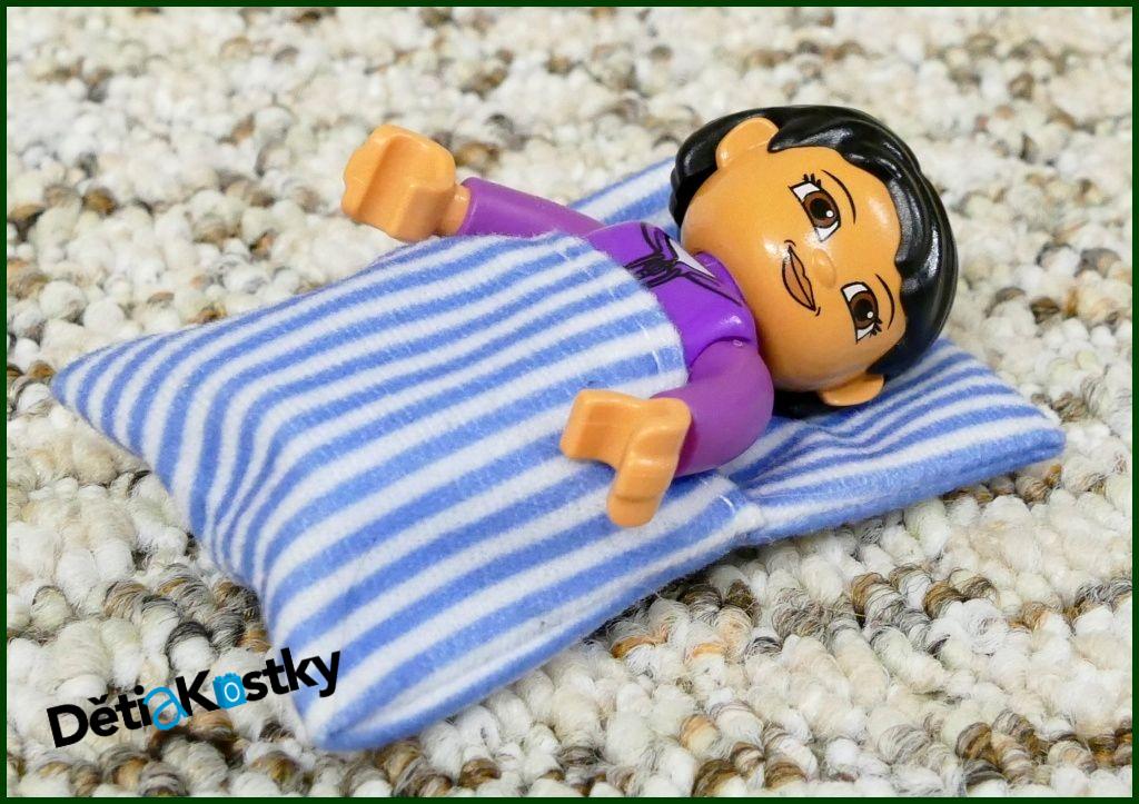 Lego® Duplo® Peřinka Modrá s Tmavě Modrými Proužky