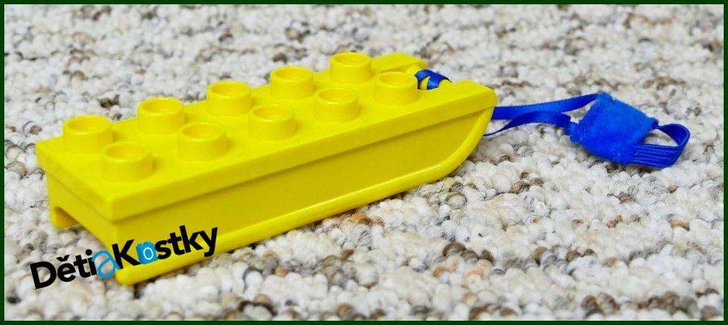 Lego® Duplo® Žluté Sáňky s Postrojem